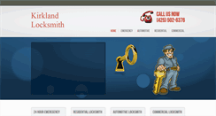 Desktop Screenshot of kirklandlocksmithservice.com